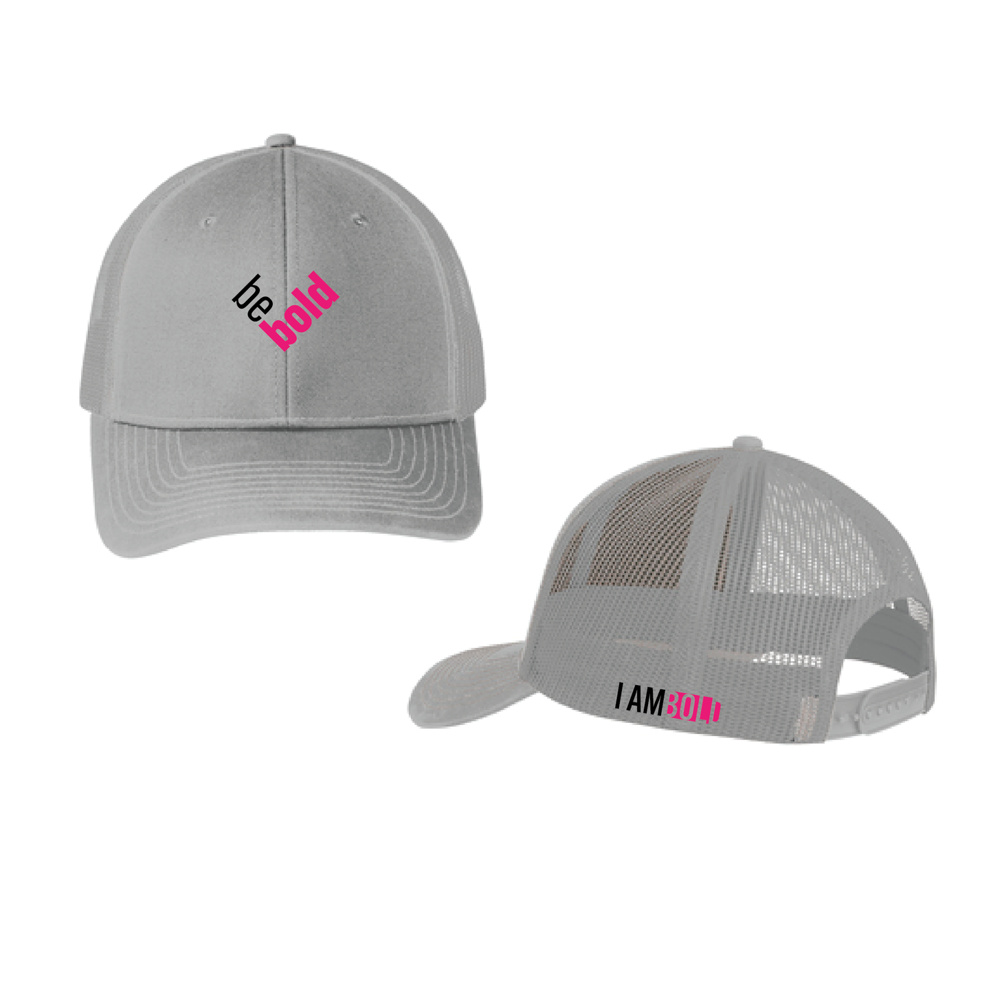 Be Bold/I Am Bold! - Snapback Trucker Hat PINK