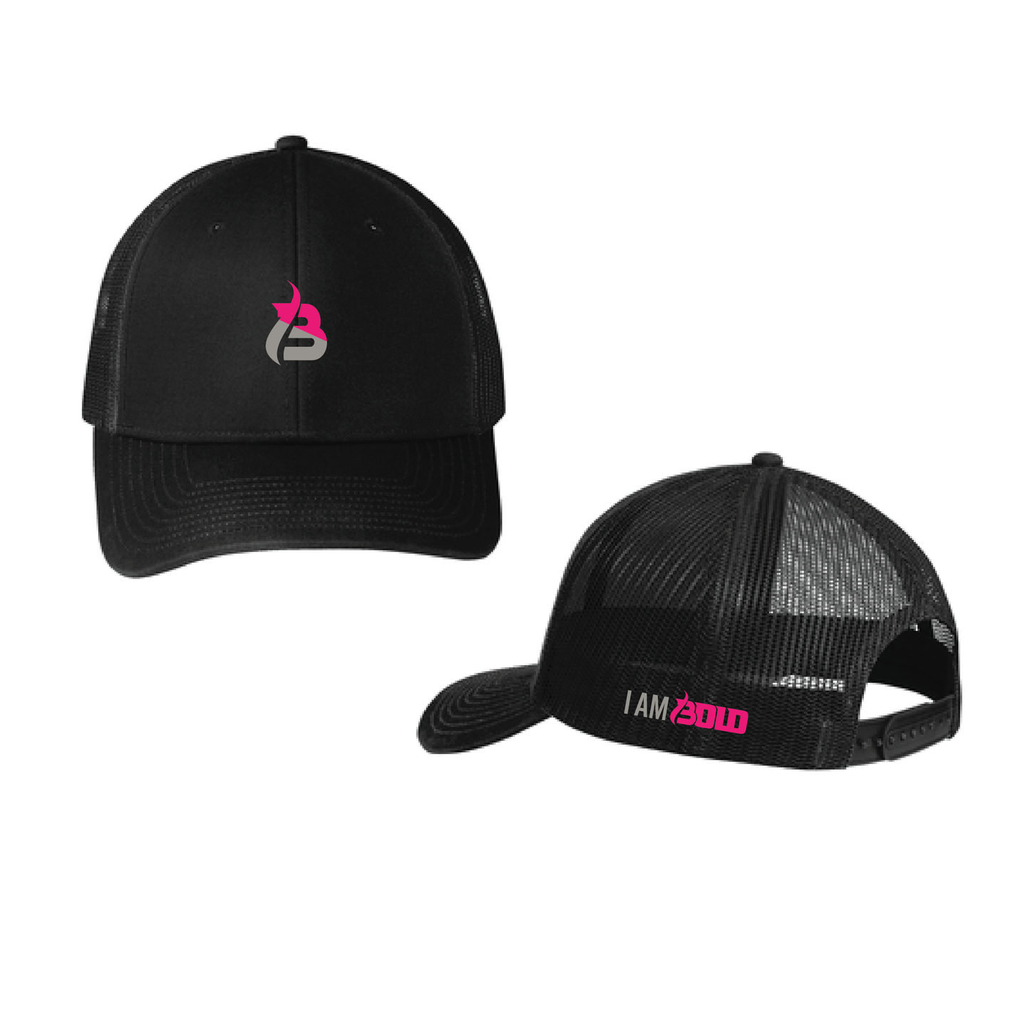 Be Bold/I Am Bold! - Snapback Trucker Hat PINK
