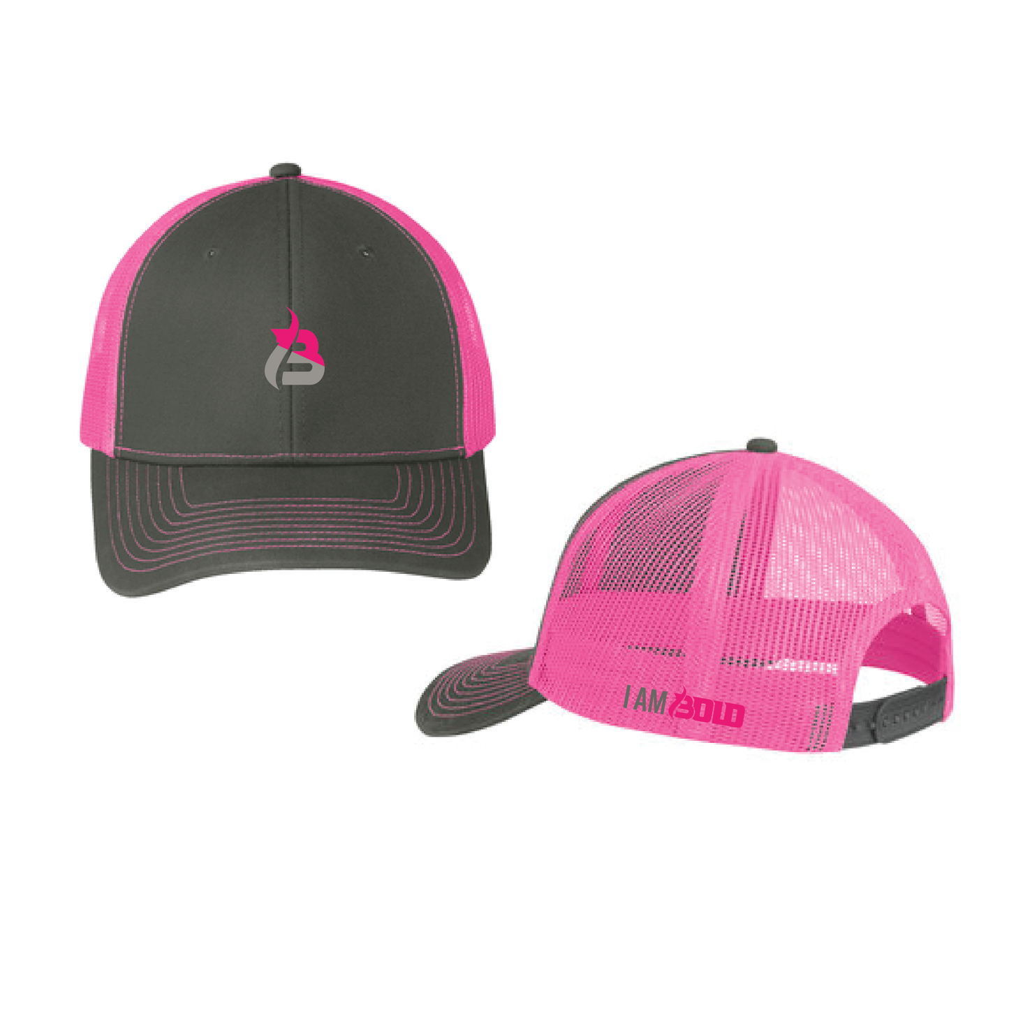 Be Bold/I Am Bold! - Snapback Trucker Hat PINK