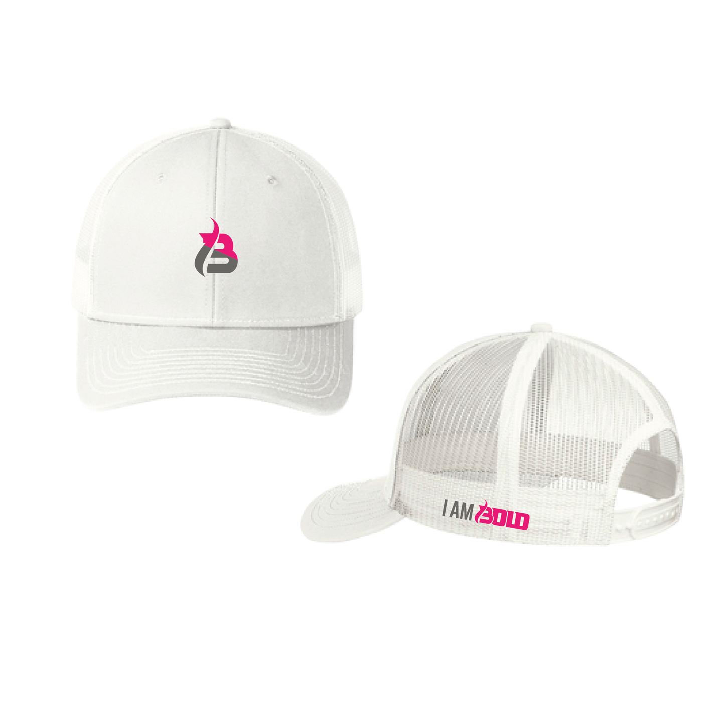 Be Bold/I Am Bold! - Snapback Trucker Hat PINK