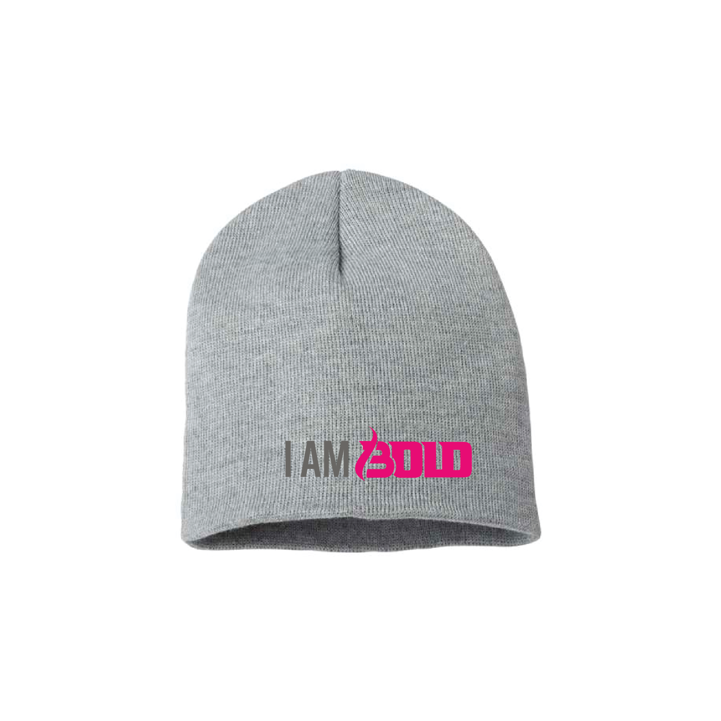 I Am Bold (logo) - Beanie PINK