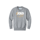 BOLD is GOLD - Port & Co™ Youth Core Fleece Crewneck Pocket Sweatshirt