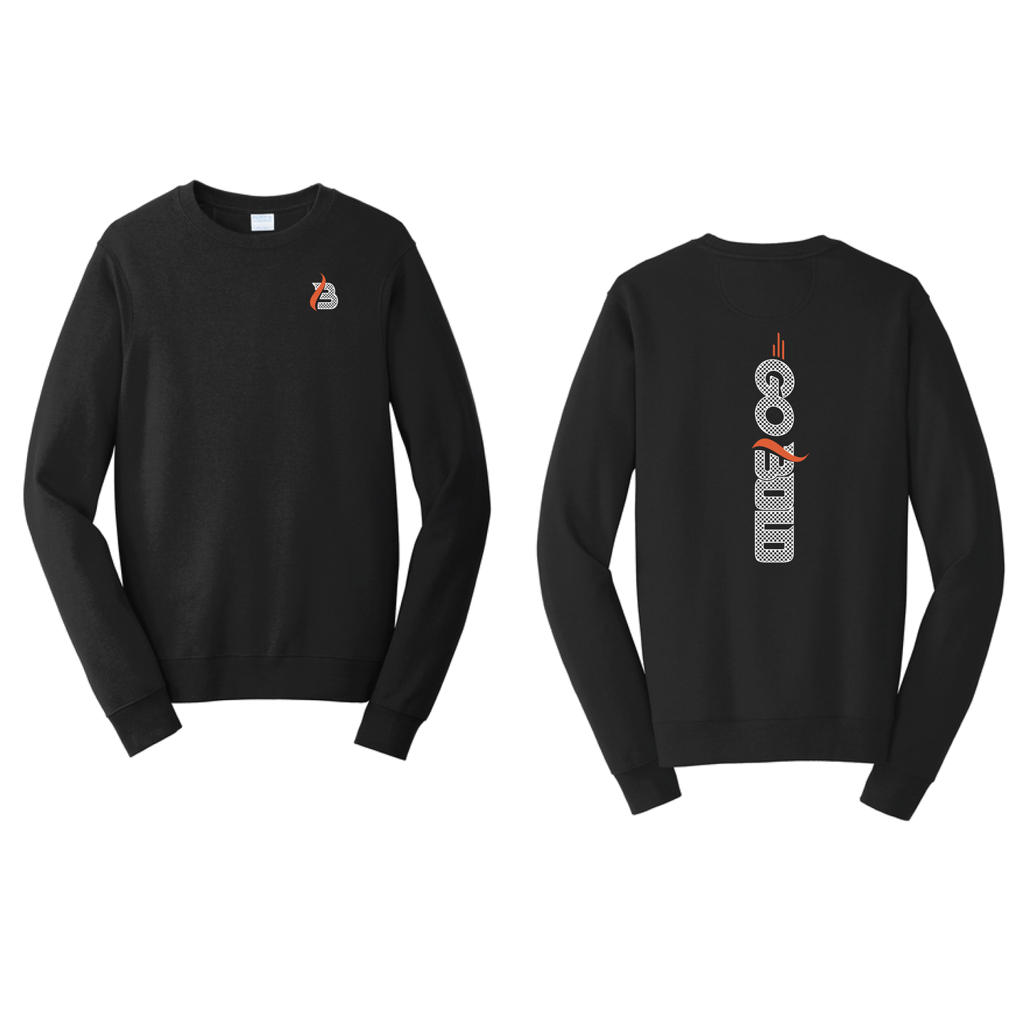 GO BOLD - Port & Co™ Fan Favorite™ Fleece Crewneck Sweatshirt