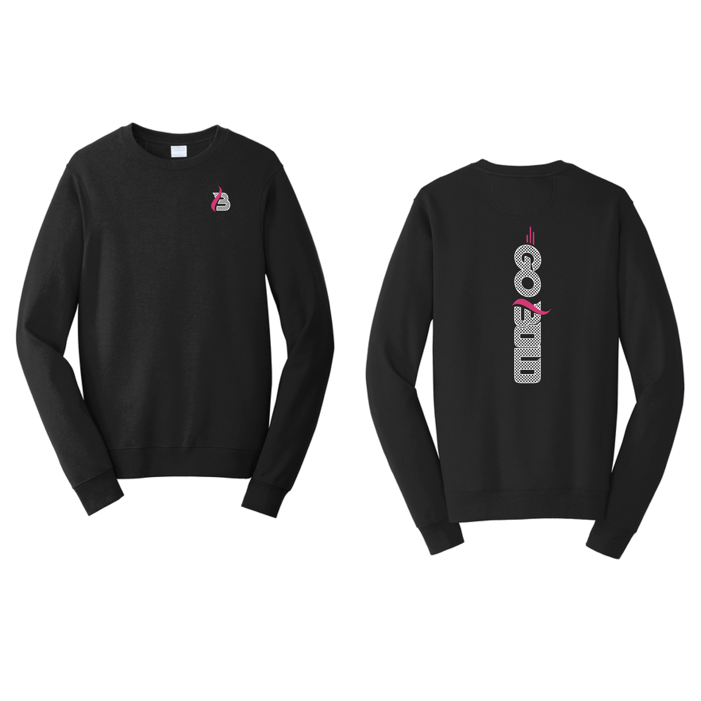 GO BOLD - Port & Co™ Fan Favorite™ Fleece Crewneck Sweatshirt