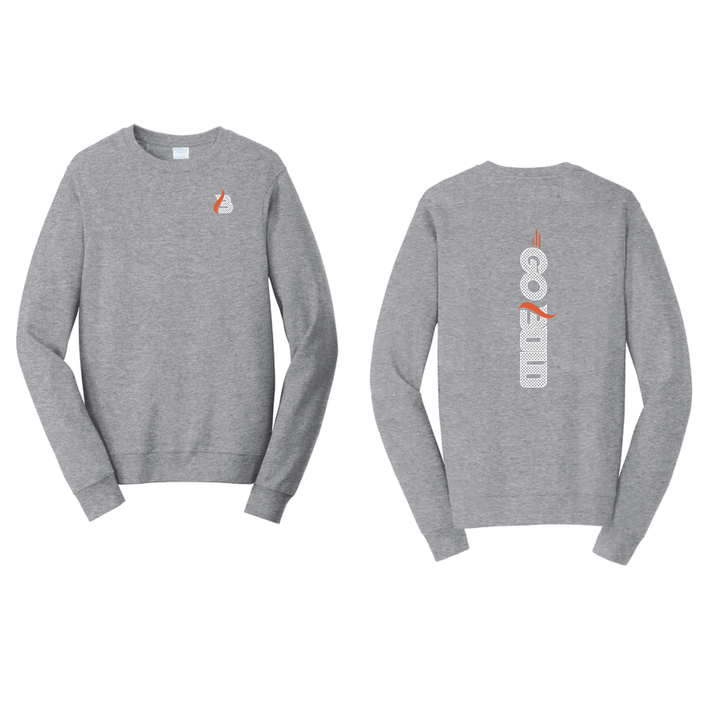 GO BOLD - Port & Co™ Fan Favorite™ Fleece Crewneck Sweatshirt