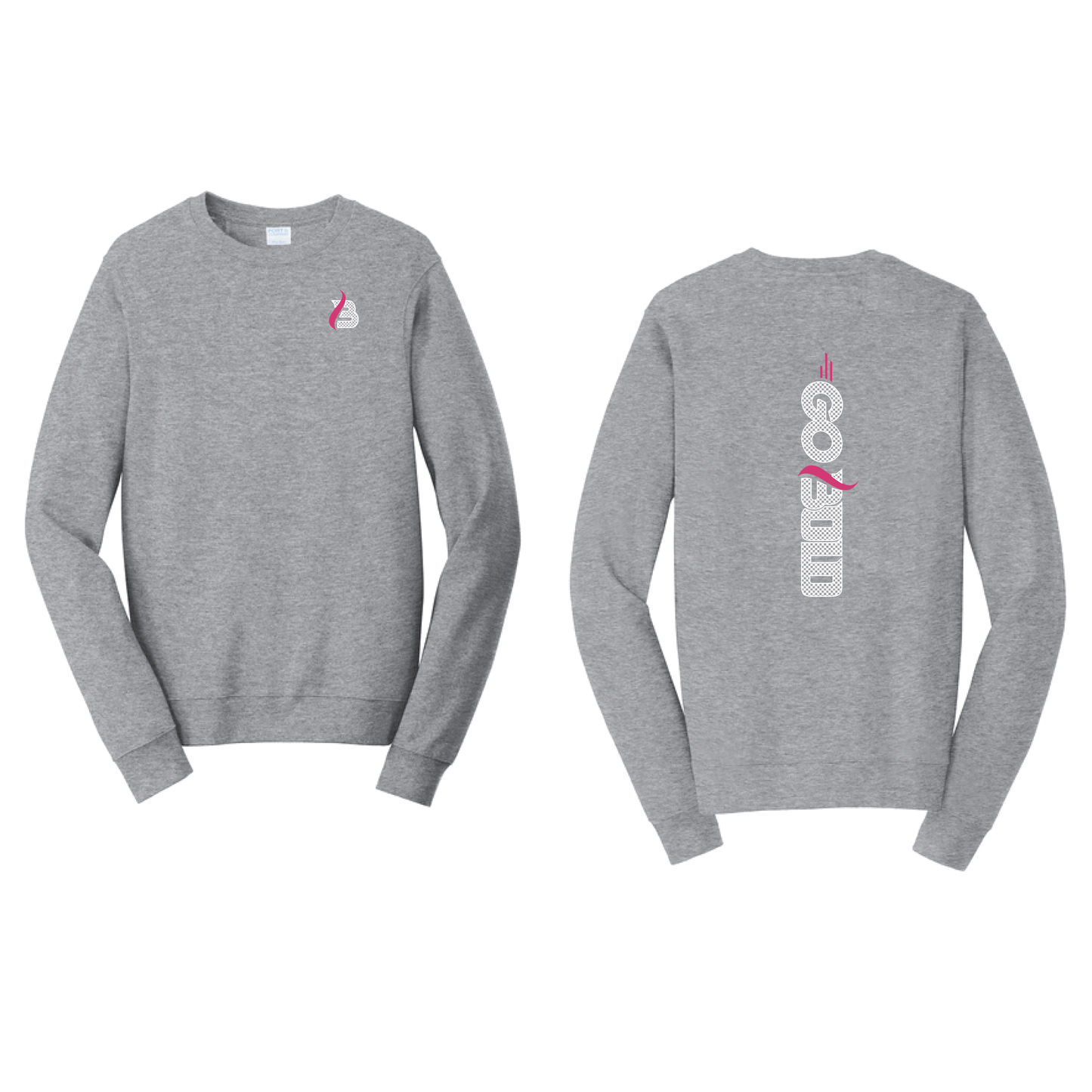 GO BOLD - Port & Co™ Fan Favorite™ Fleece Crewneck Sweatshirt