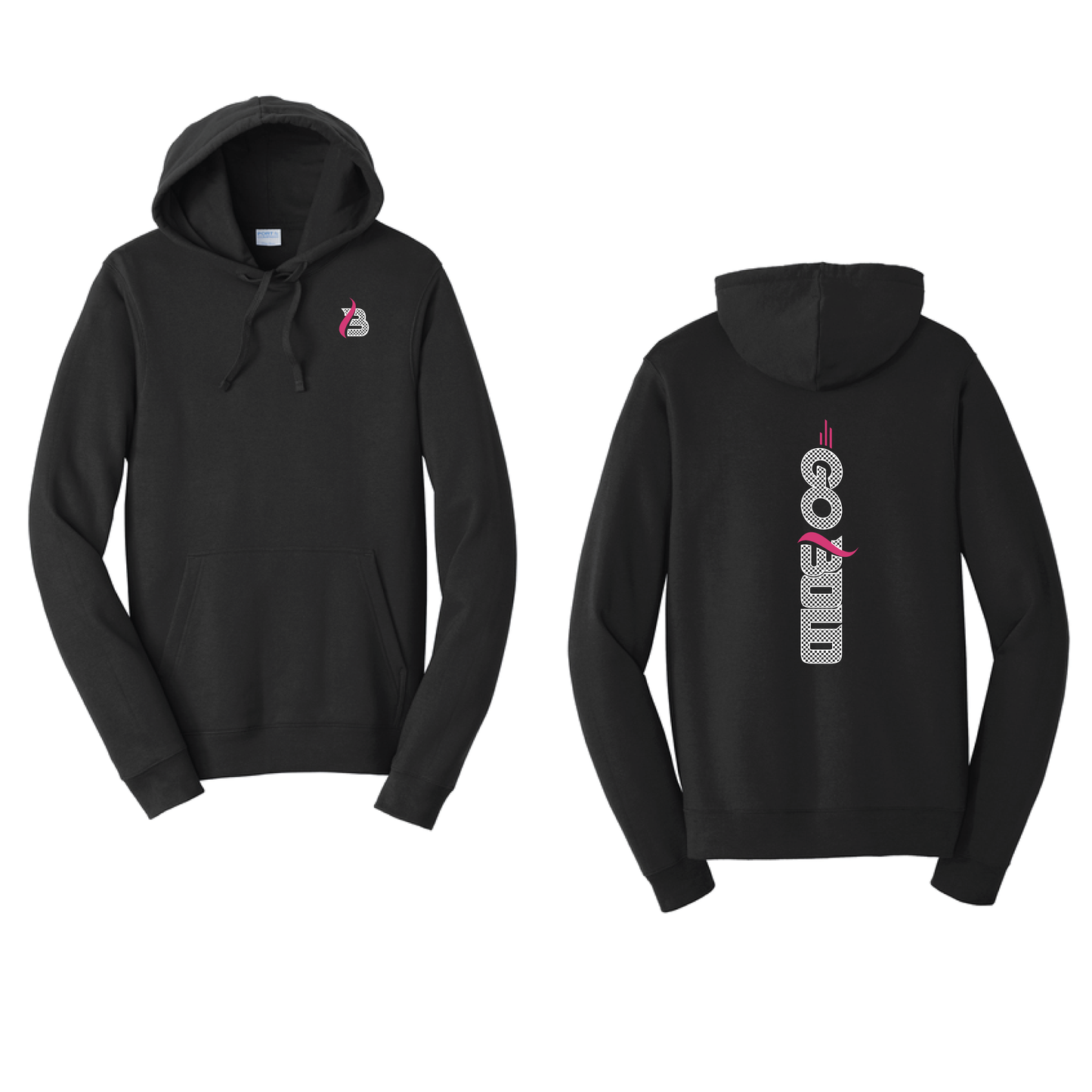 GO BOLD - Port & Co™ Fan Favorite™ Fleece Pullover Hooded Sweatshirt