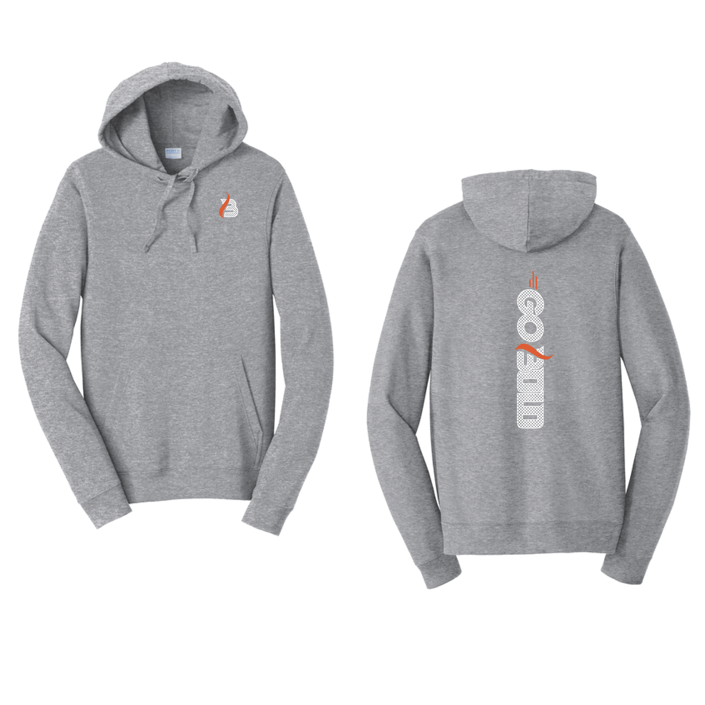 GO BOLD - Port & Co™ Fan Favorite™ Fleece Pullover Hooded Sweatshirt