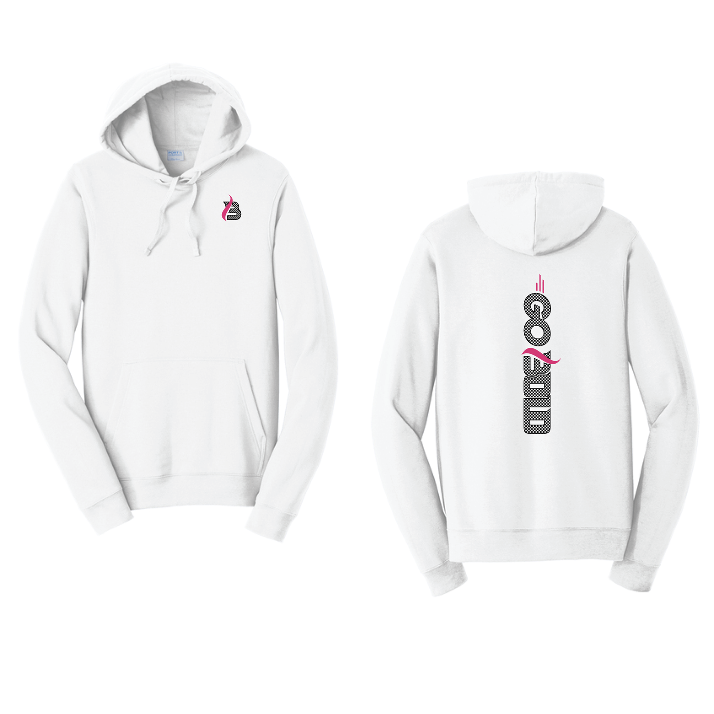 GO BOLD - Port & Co™ Fan Favorite™ Fleece Pullover Hooded Sweatshirt
