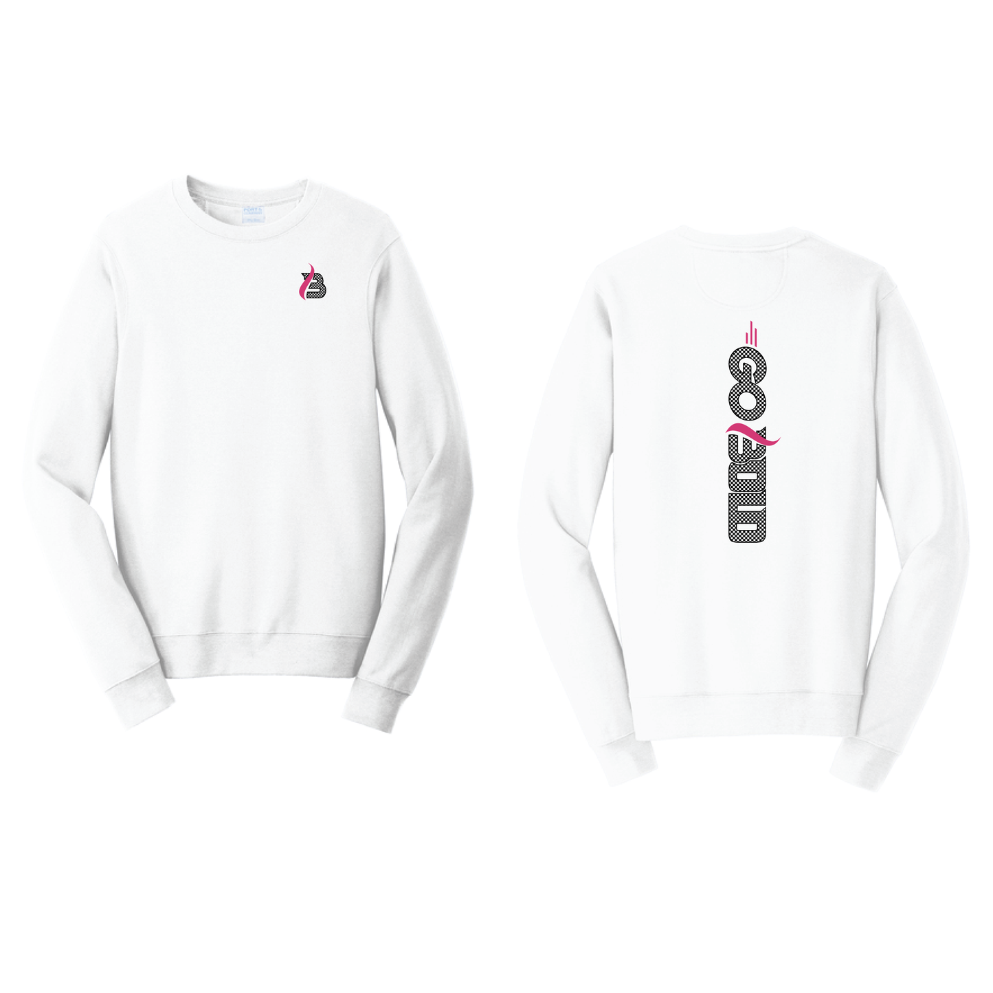 GO BOLD - Port & Co™ Fan Favorite™ Fleece Crewneck Sweatshirt